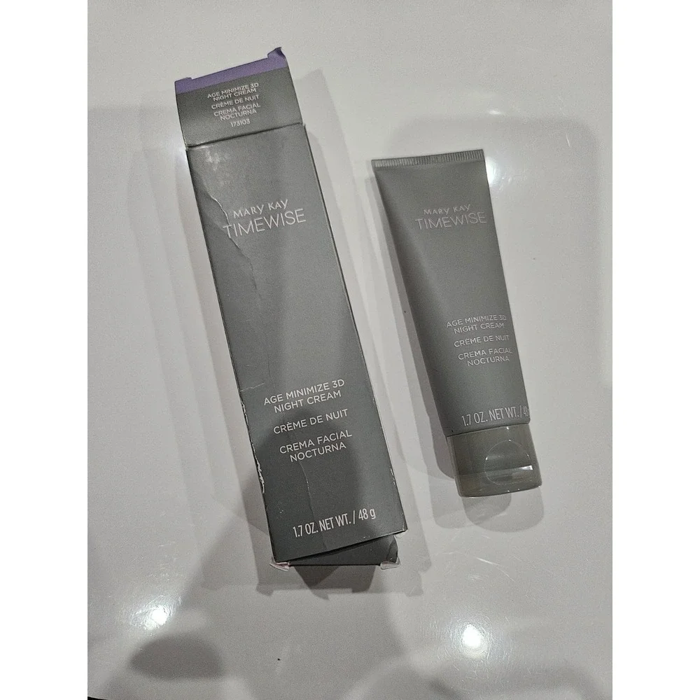 Mary Kay Age Minimize 3D Night Cream New Comb To Oily